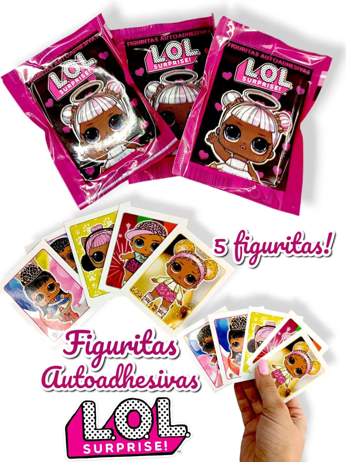 Paquete de figuritas LOL (Aladdino)