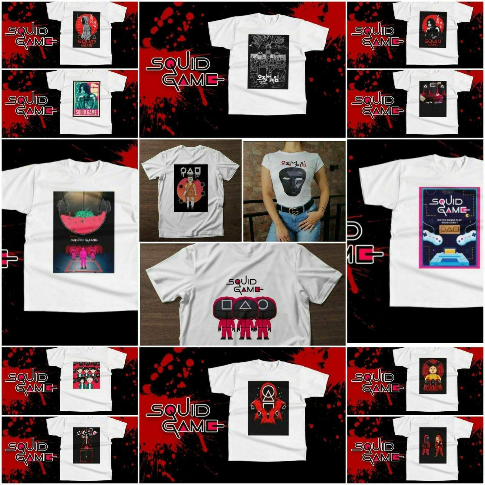 Remera adulto EL JUEGO DEL CALAMAR