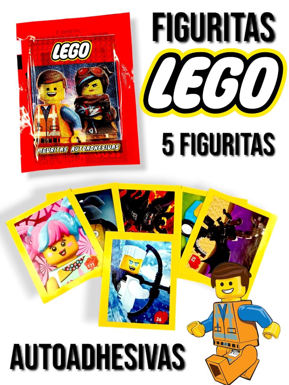 Sobre figuritas autoadhesivas LEGO