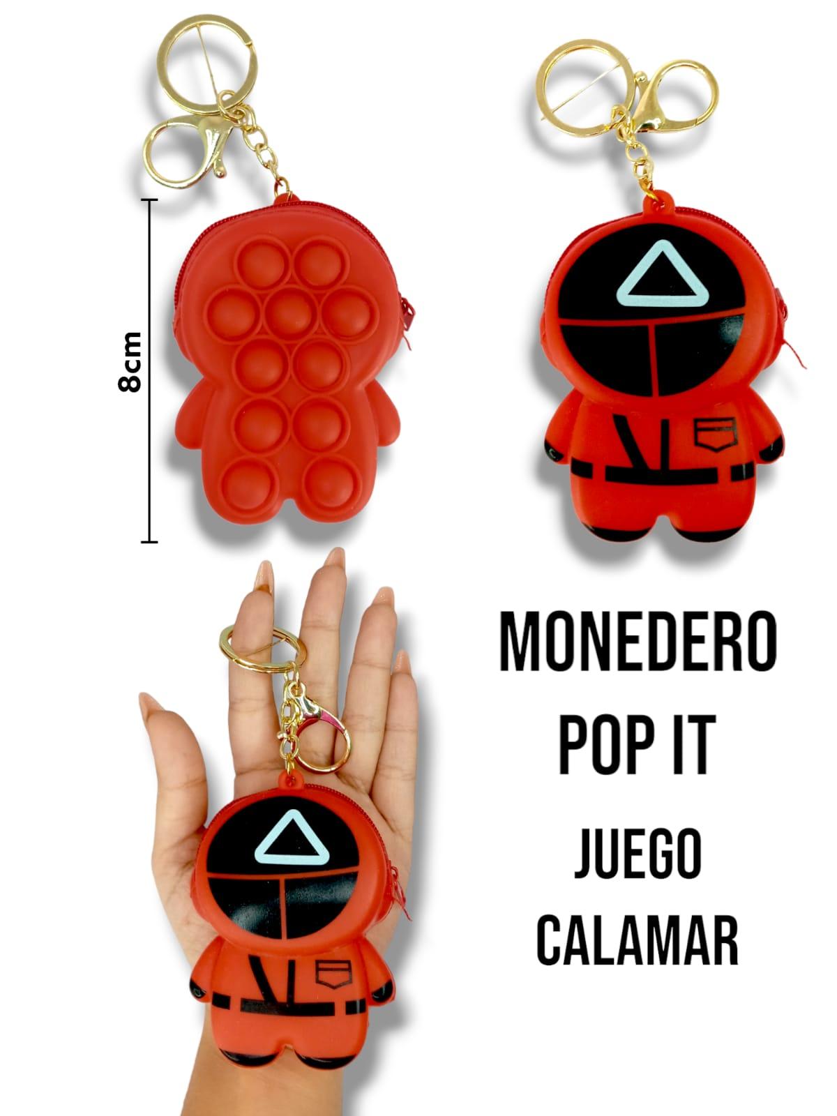 Monedero Pop It El juego del Calamar