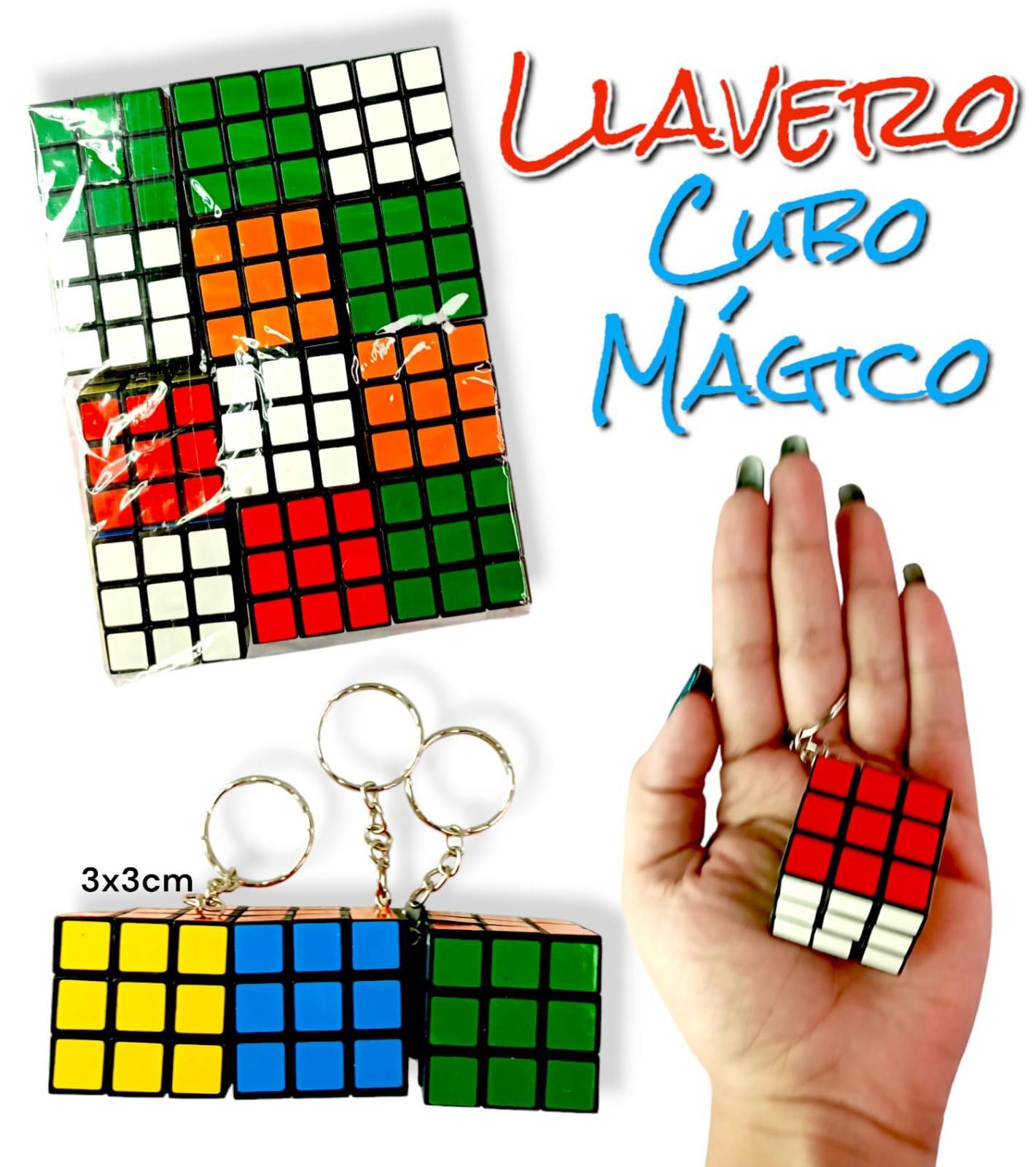 LLavero cubo magico