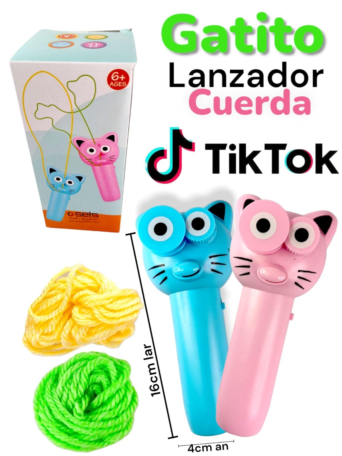 Gato lanzador cuerda Tik tok