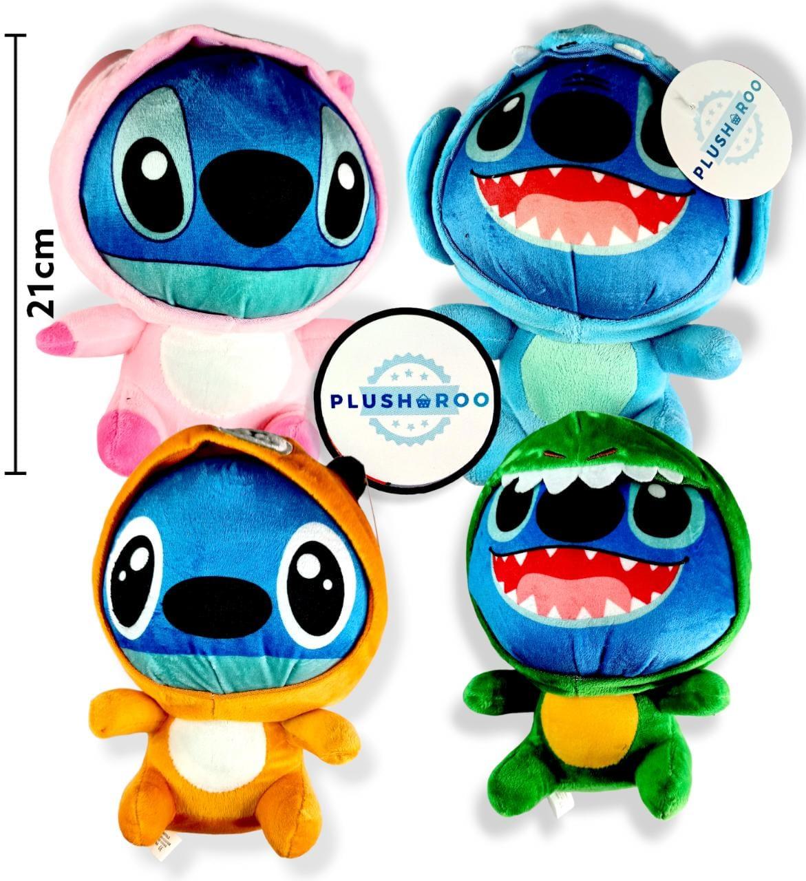 Peluche Premium PLUSHAROO Stitch disfrazados SurtidoS 21cm