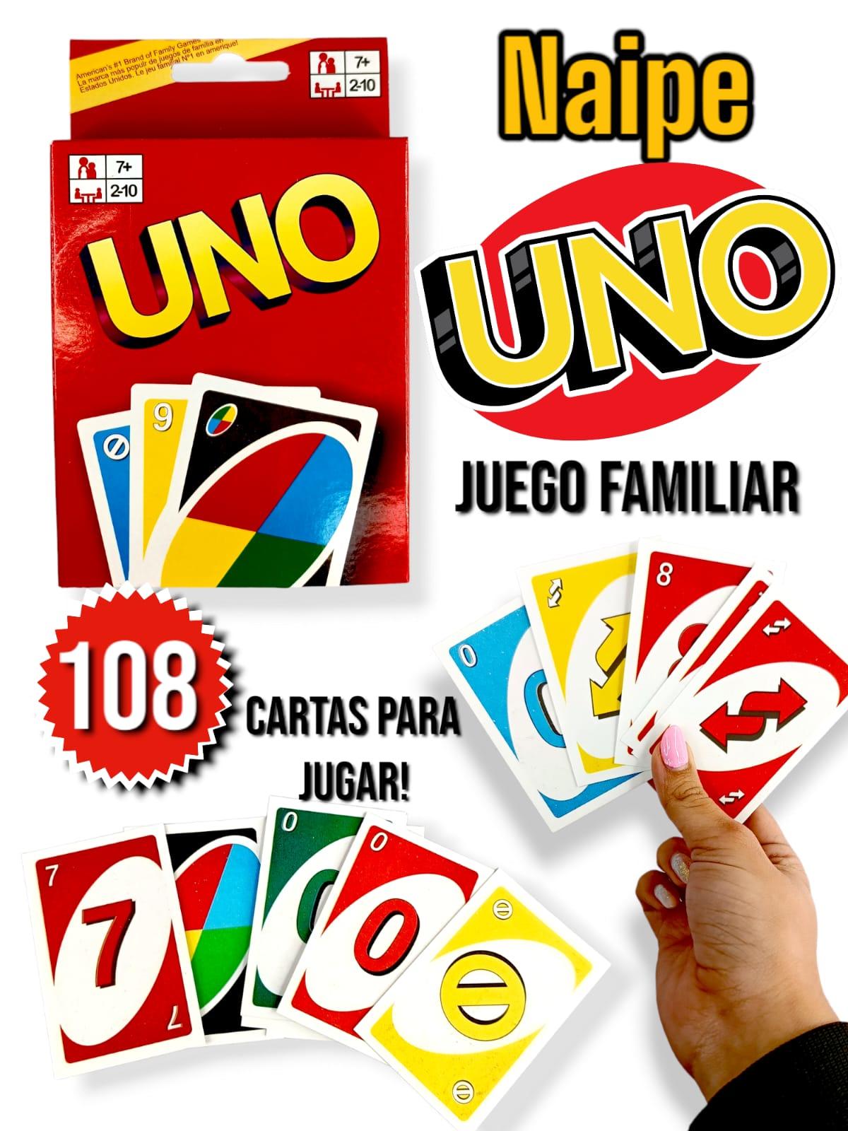 Naipe UNO Juego Familiar