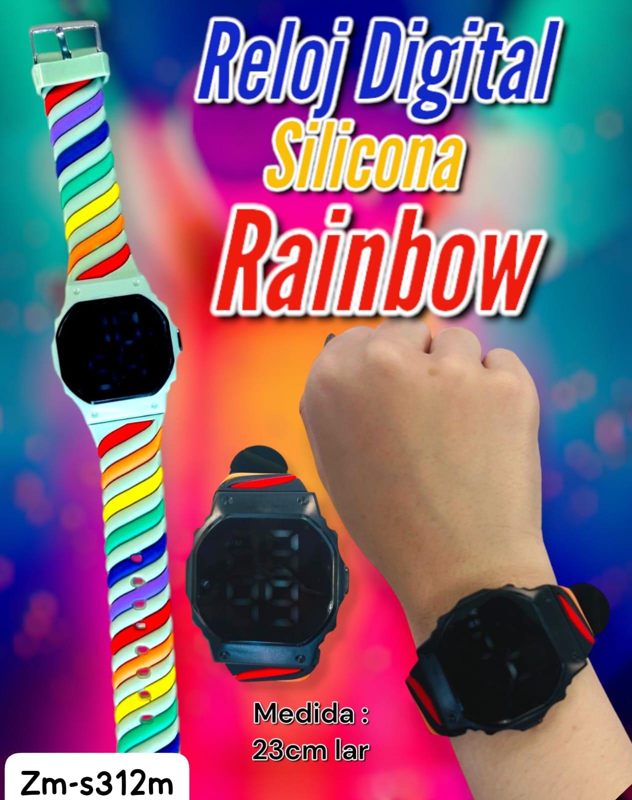 Reloj Digital Silicona RAINBOW