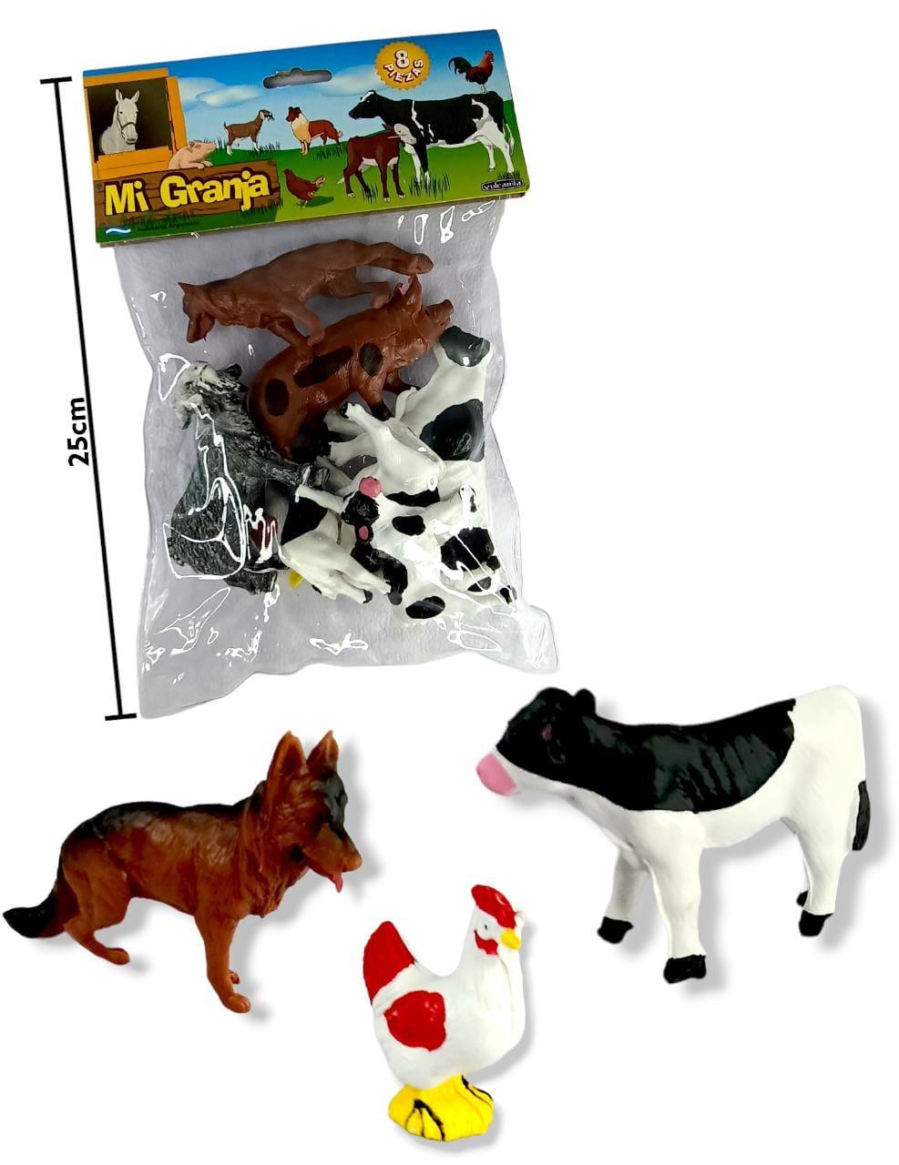 Set Animales Mi Granja 25cm