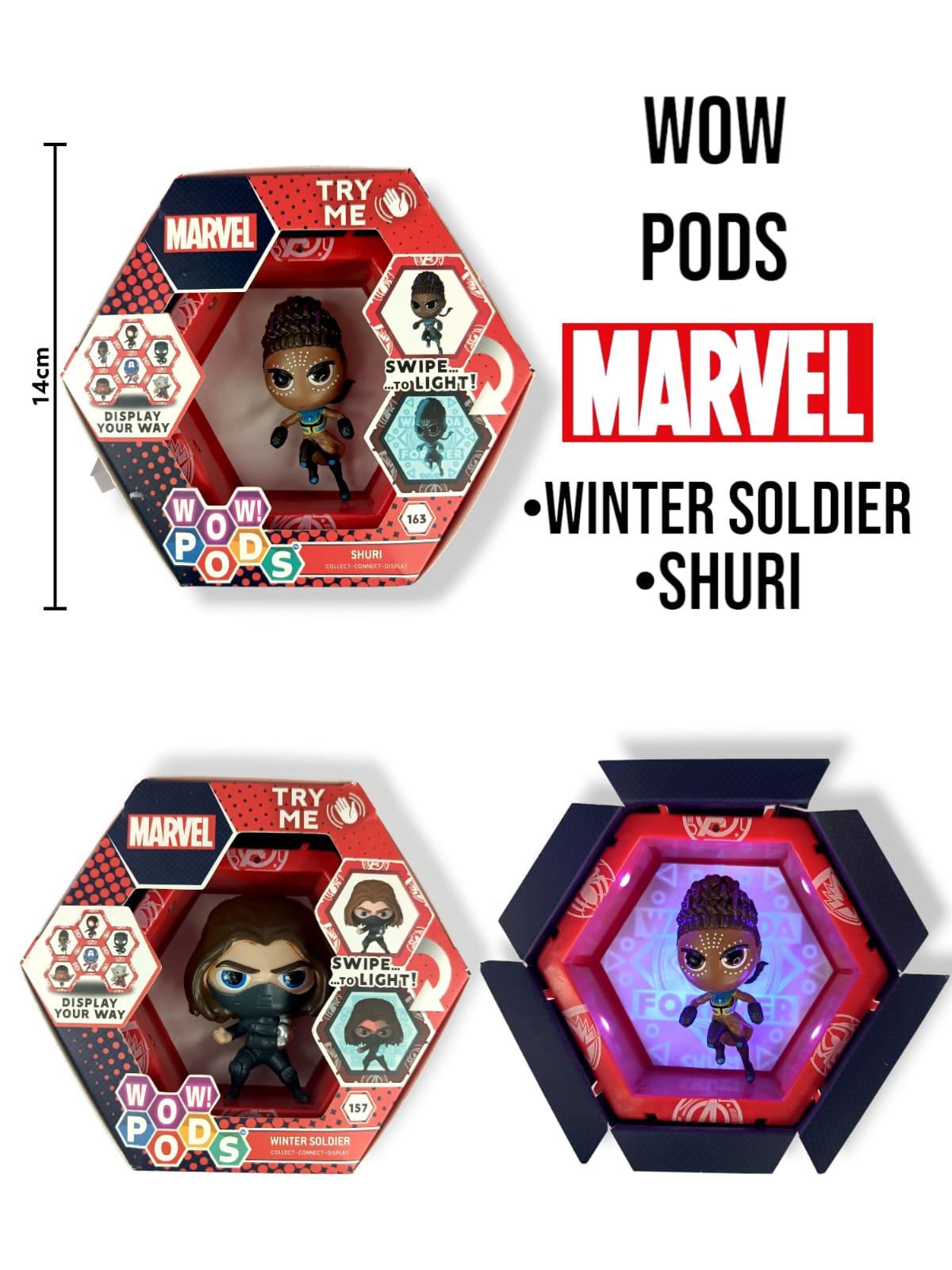 Wow Pods con luz Personajes Marvel