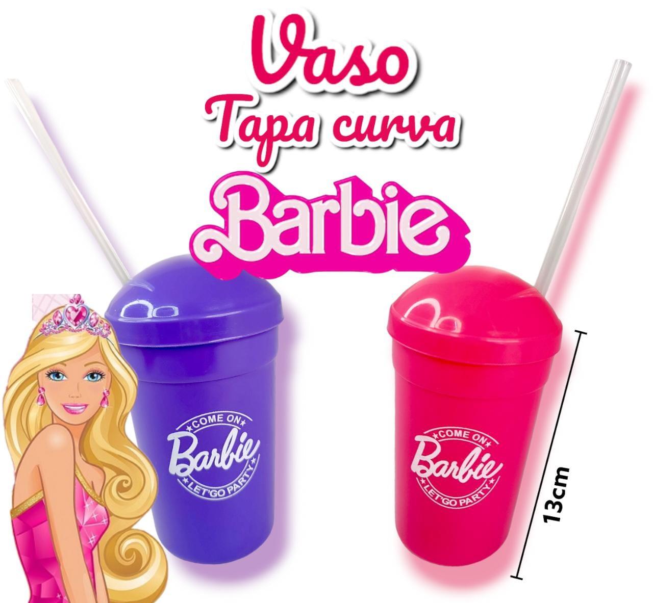 Vaso Tapa Curva BARBIE 13cm