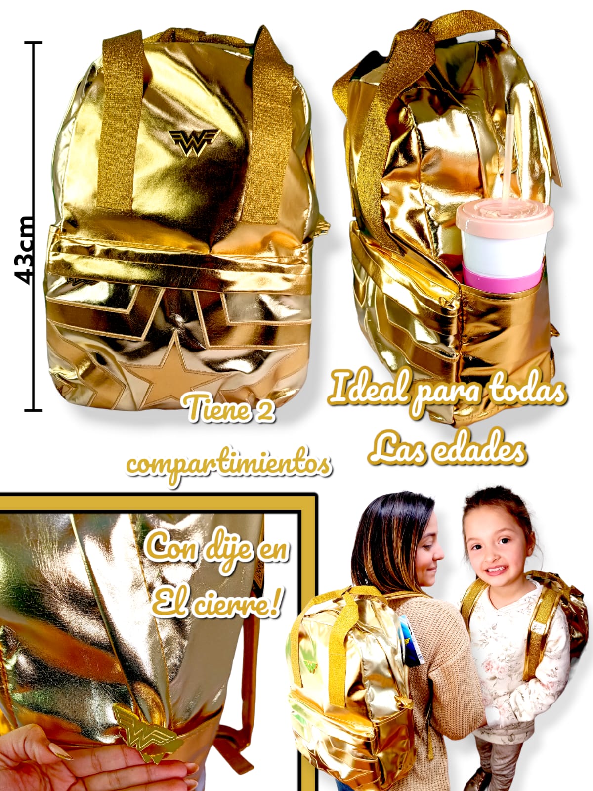 Mochila de mujer maravilla shop