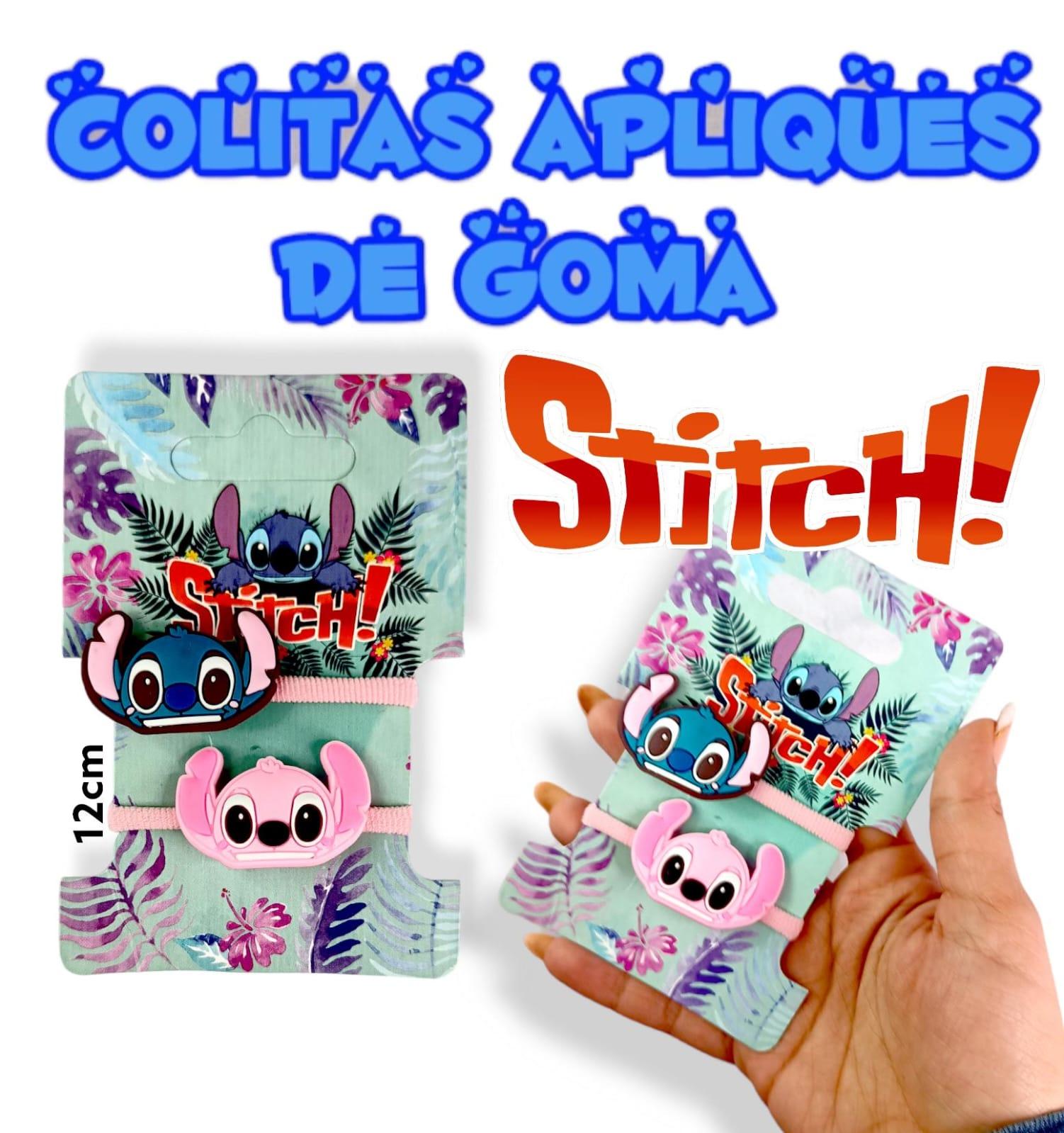 Colitas Aplique de Goma STITCH 12cm