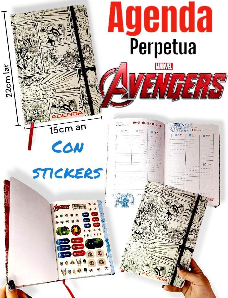 AGENDA AVENGER - PERPETUA  Licencia Oficial