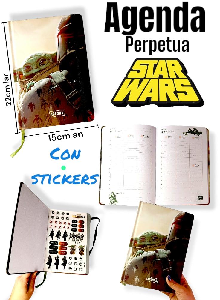 AGENDA  STAR WARS - PERPETUA Licencia Oficial