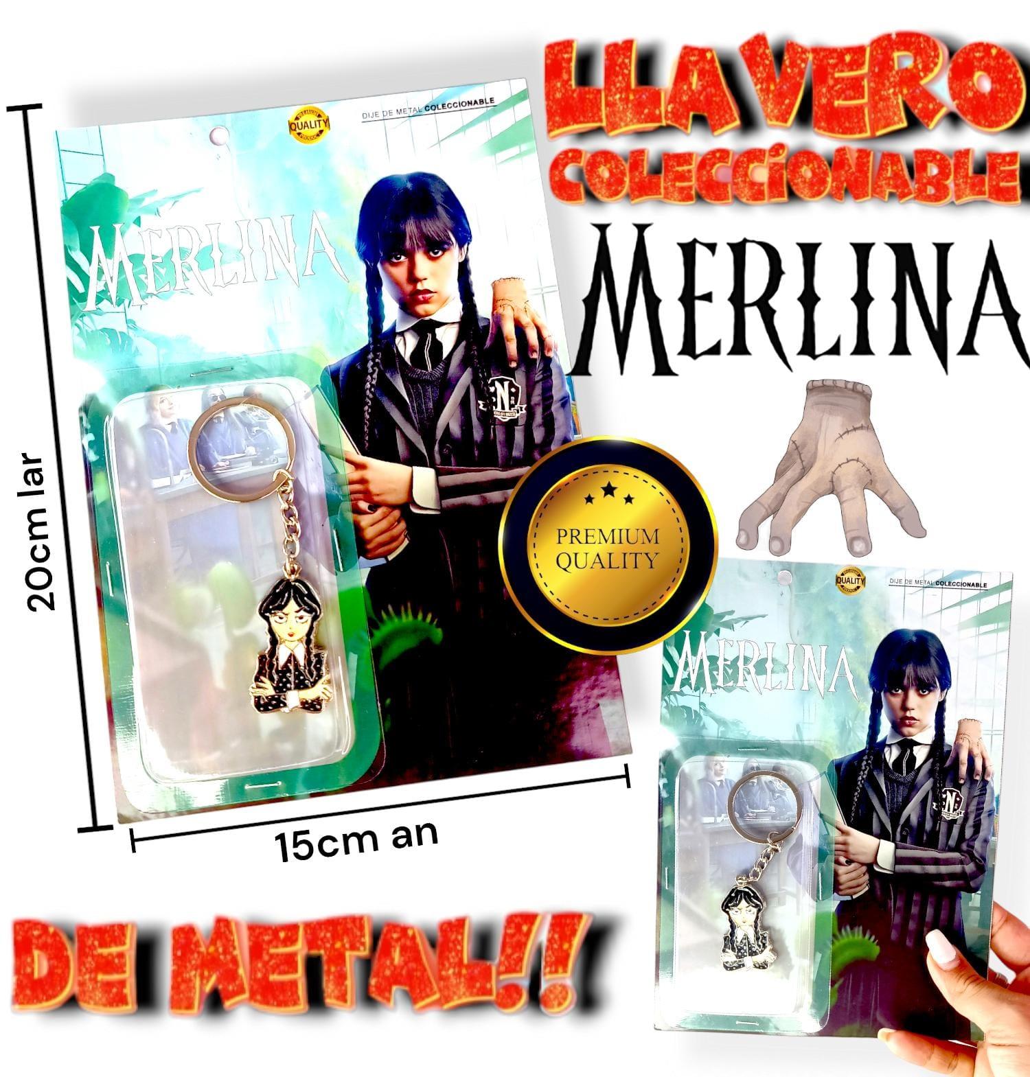 Llavero Coleccionables PREMIUM de metal MERLINA