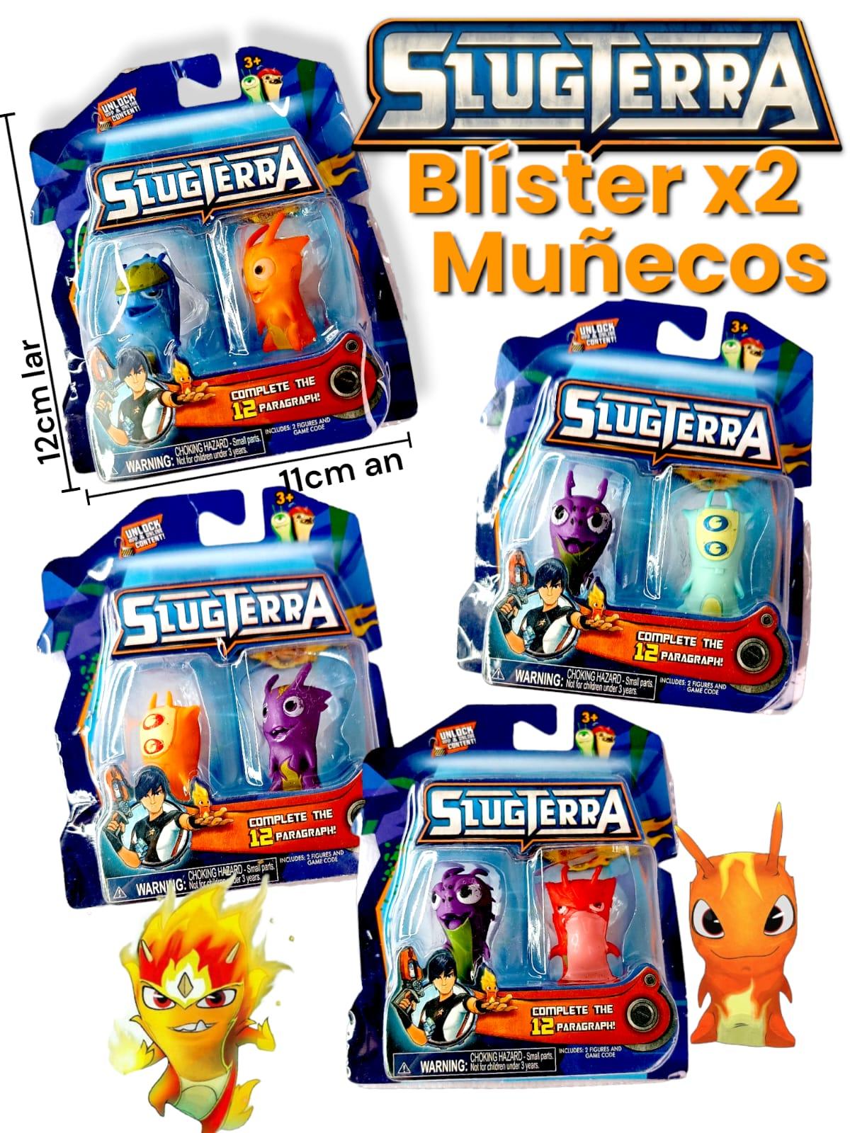 SLUG TERRA Blister X2 Muñecos