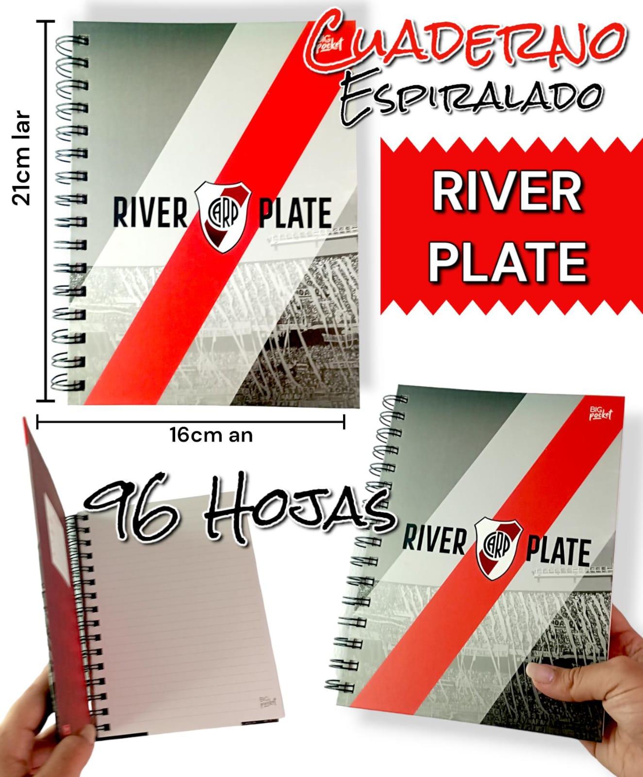 CUADERNO  ESPIRALADO RIVER