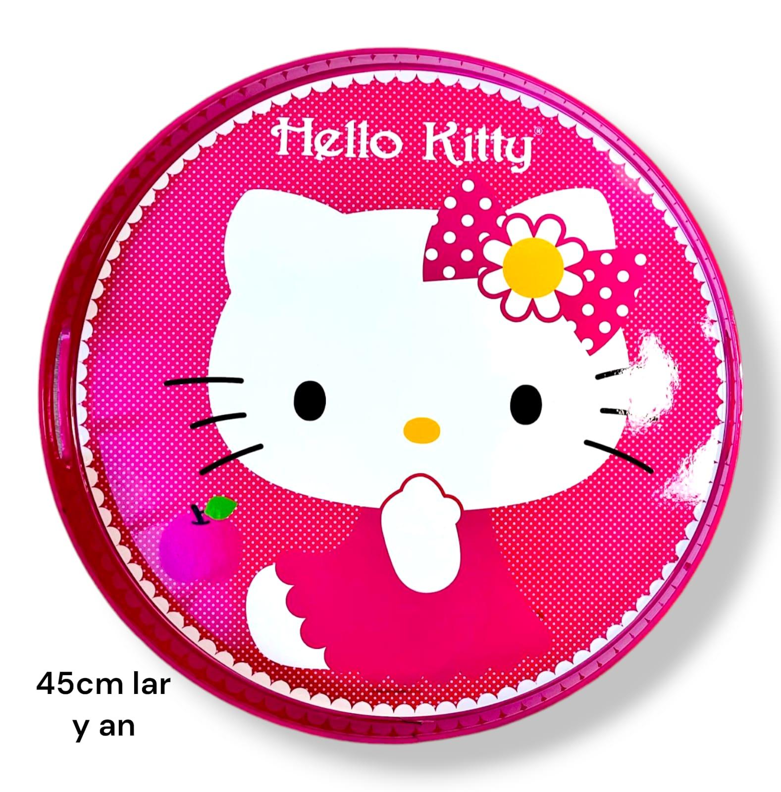 H.KITTY BANDEJA REDONDA LARGE