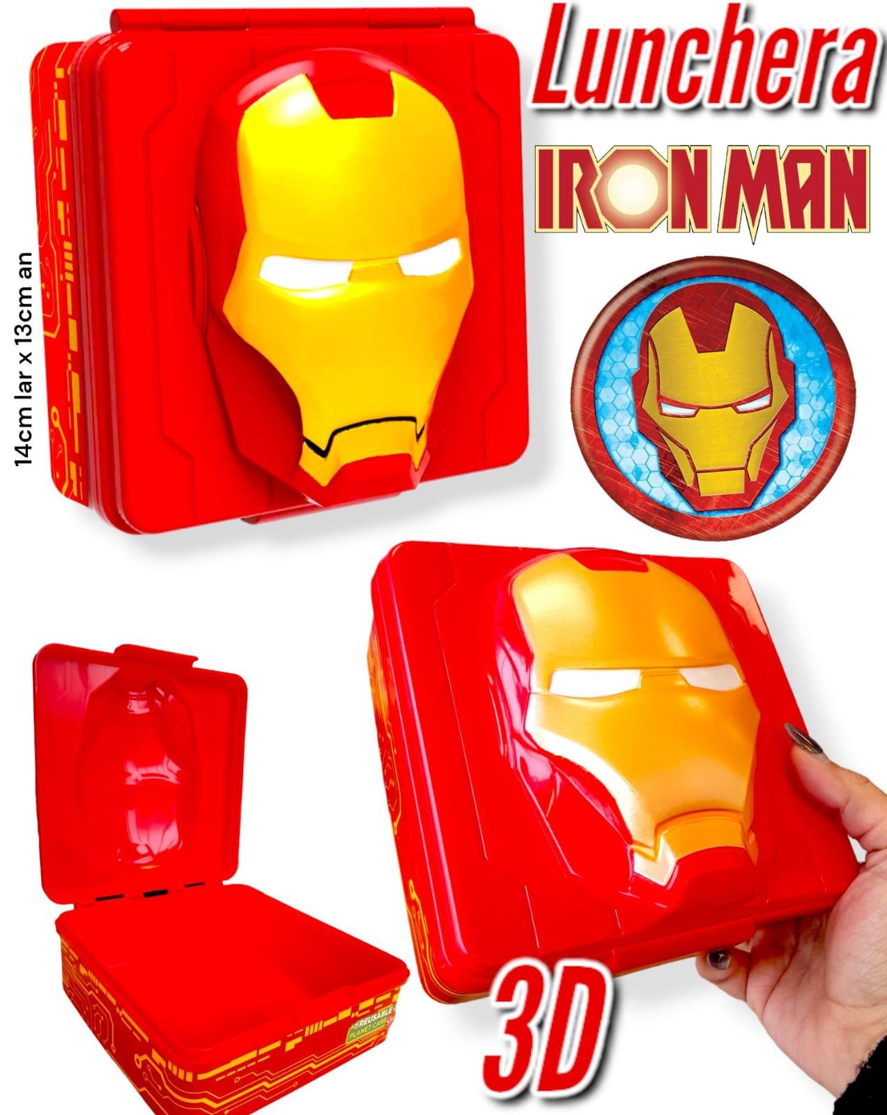 Lunchera plastica IRONMAM Avengers 3D