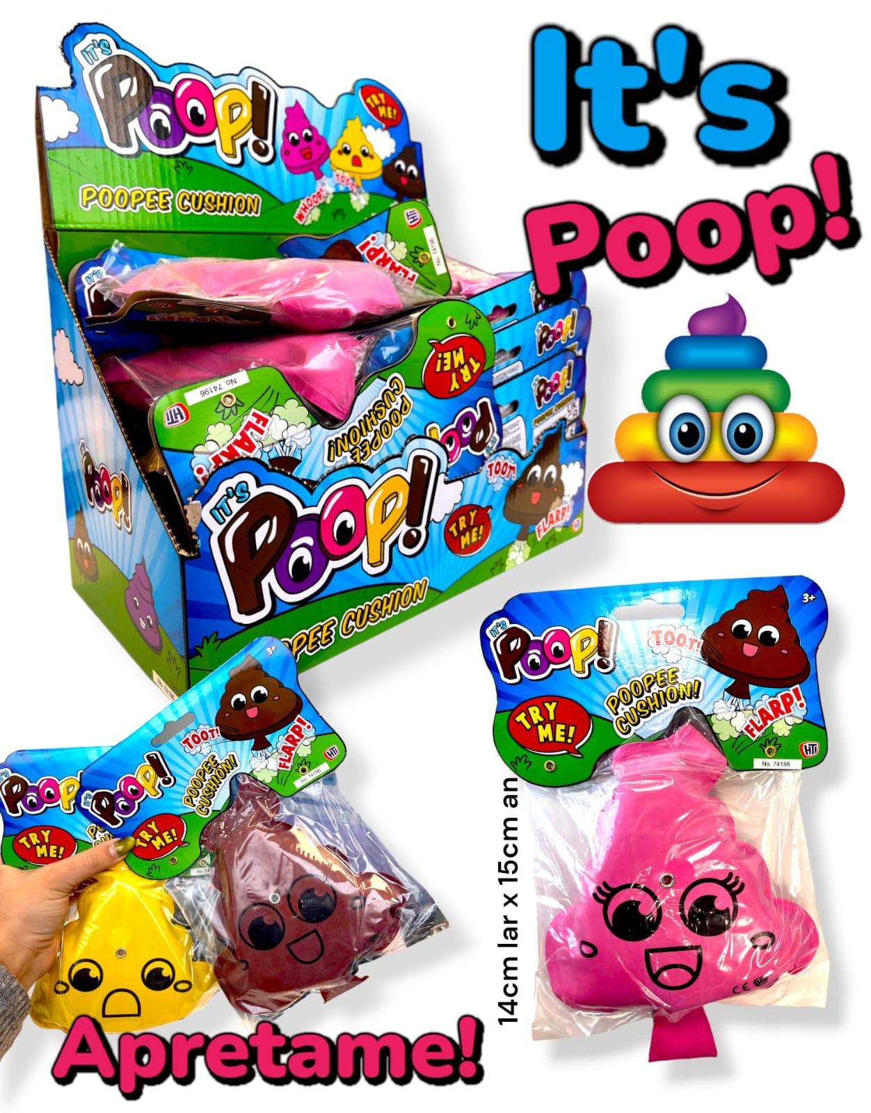 It´s POOP Juguete 17cm. Popo Ruidoso Surtido