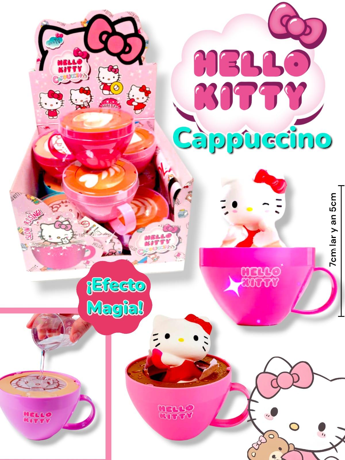 Hello Kitty Squiishy 7cm. en taza  