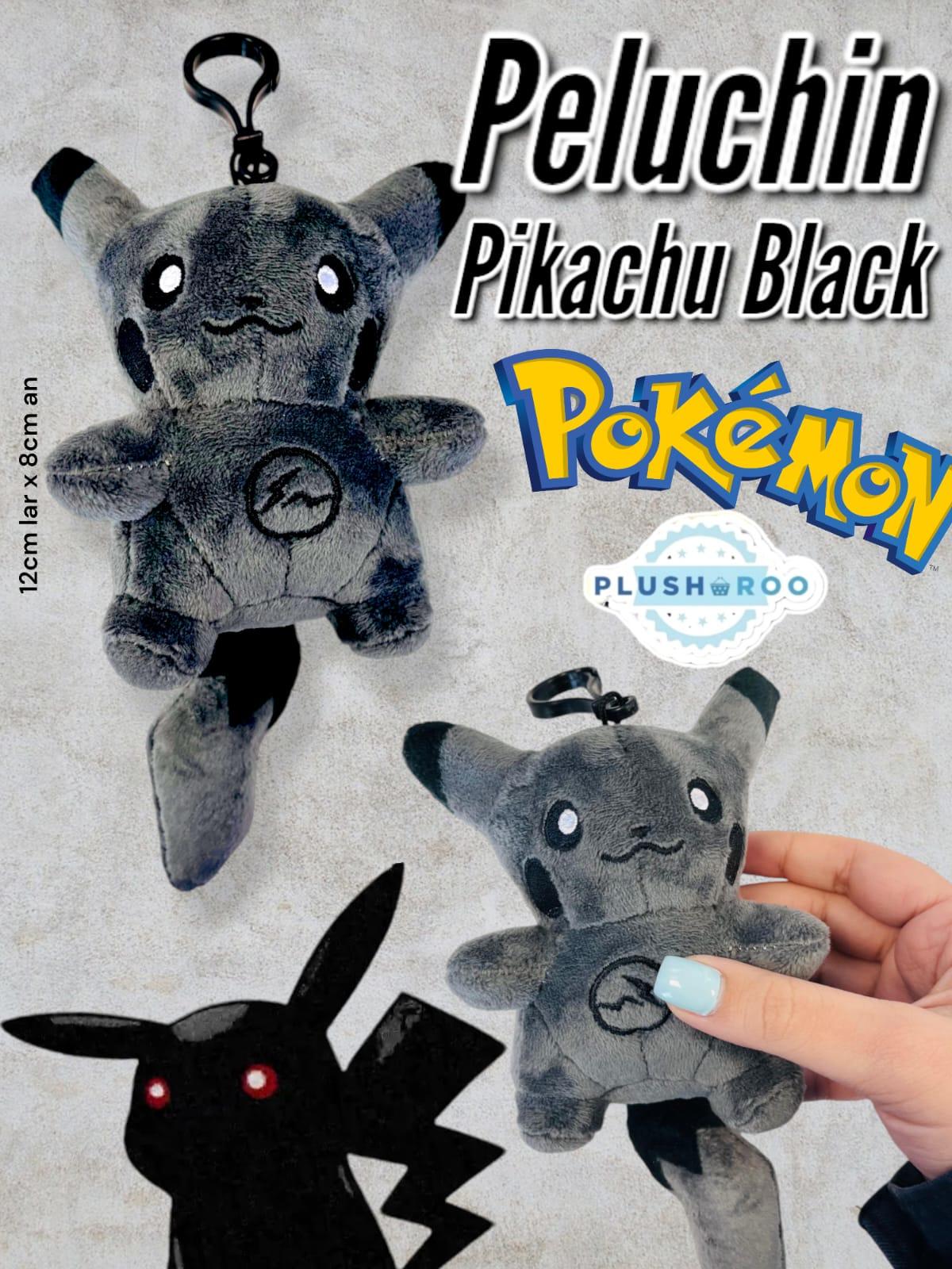 Peluchin Premium PLUSHAROO 2024 PIKACHU BLACK Pokemon