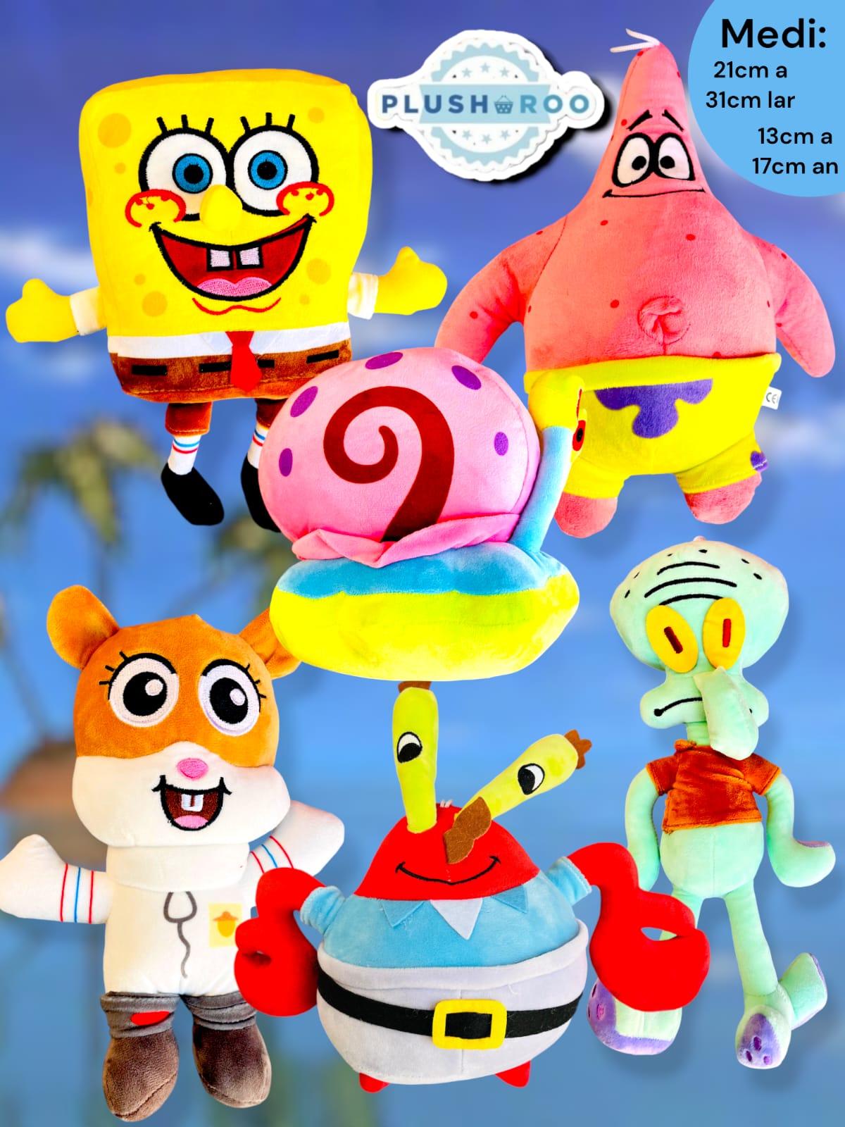 Peluche Premium PLUSHAROO 2025 BOB ESPONJA 