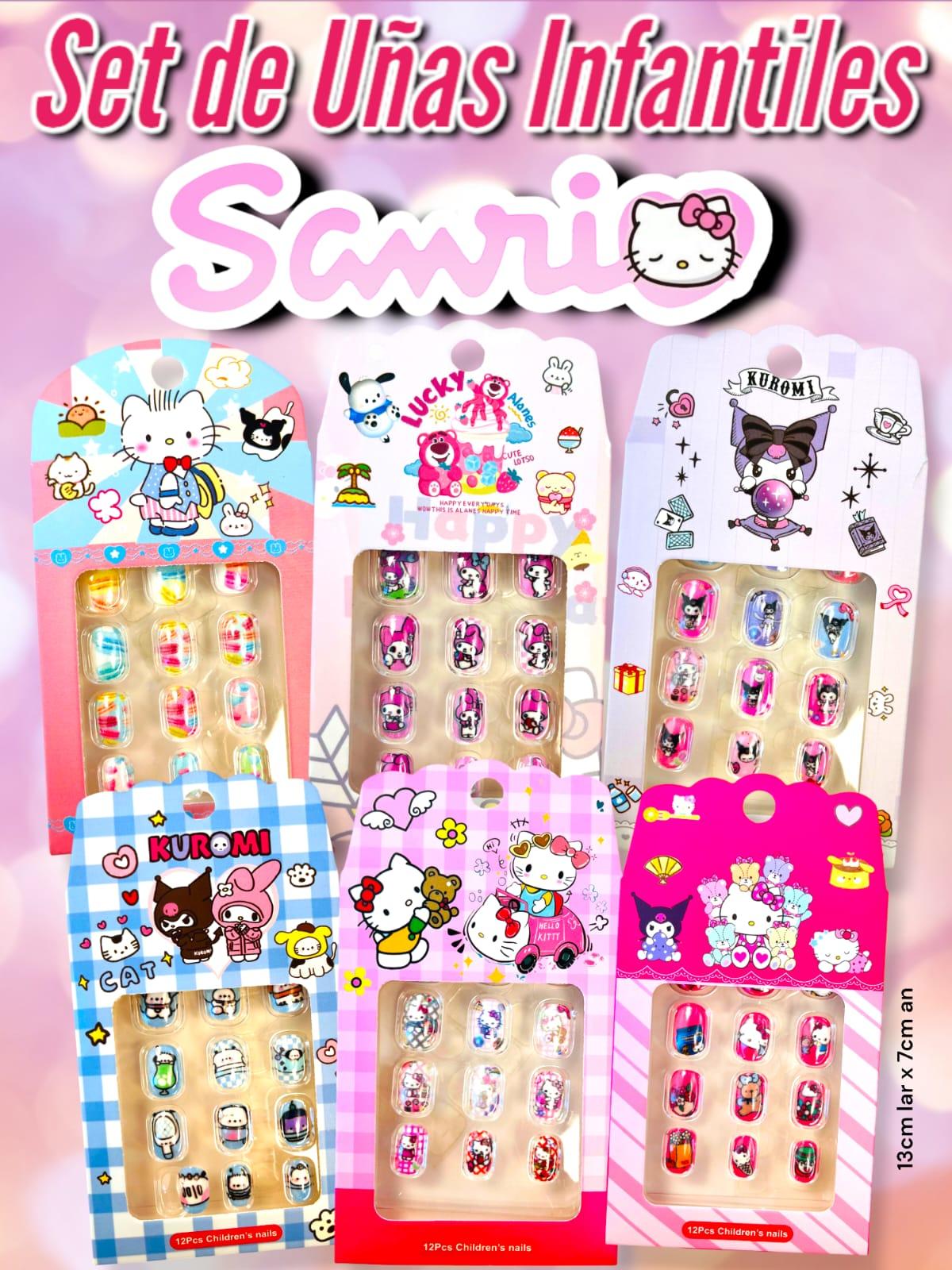 Set de Uñas Infantiles SANRIO 