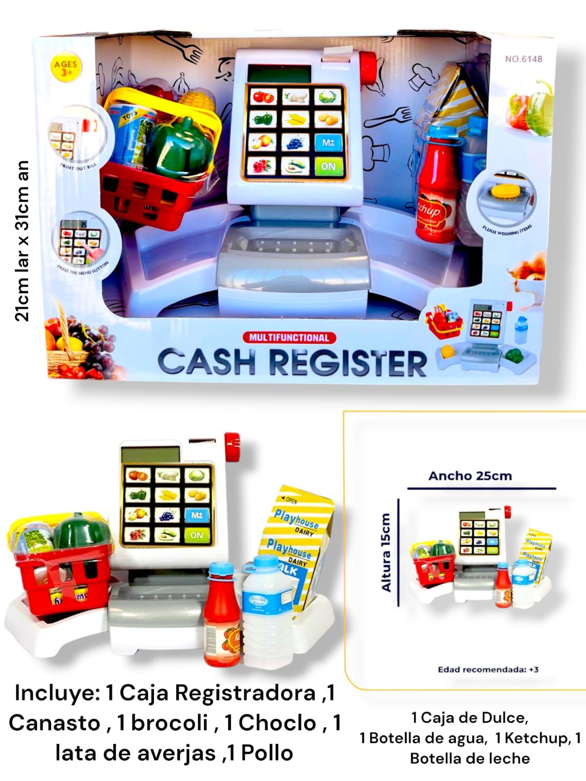 CAJA REGISTRADORA MULTIFUNCION SUPER MERCADO