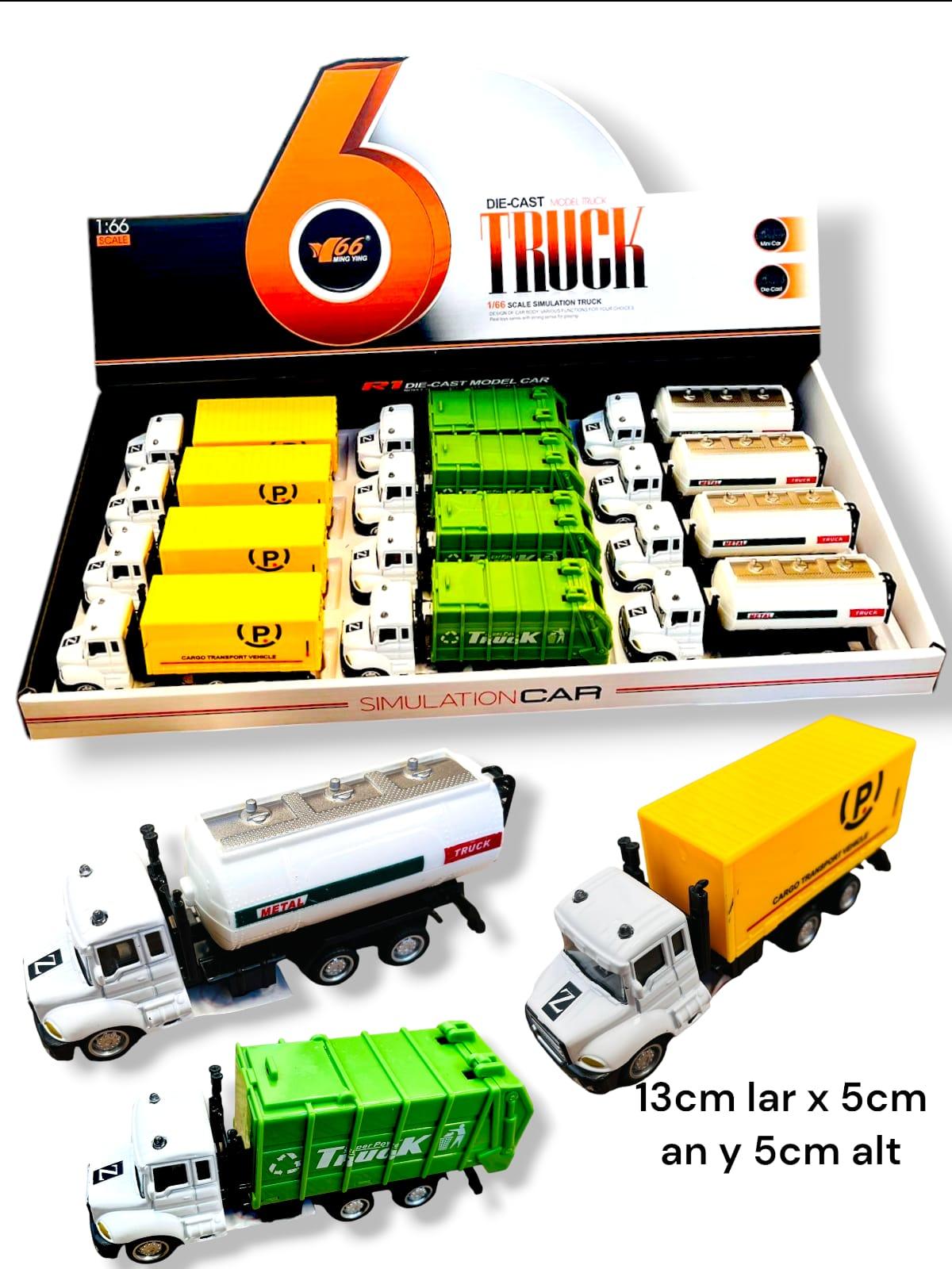 CAMION DIE CAST TOYLAND 1:16 SERVICIOS COLORES SURTIDO