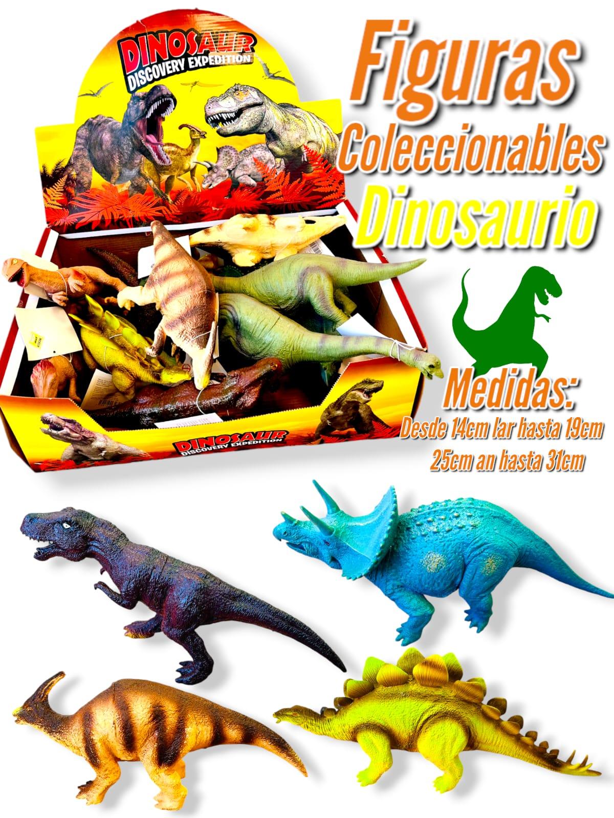 FIGURAS COLECCIONABLES DINOSAURIO TOYLAND GOMA SOFT 