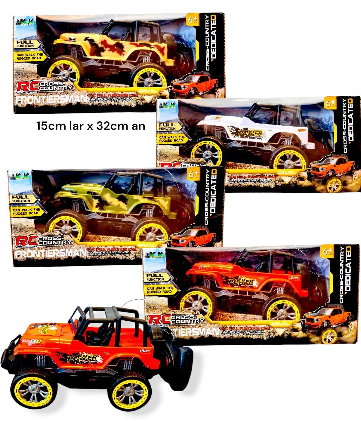 JEEP TOYLAND RADIO CONTROL 1:14 CAPTOR 2 COLORES