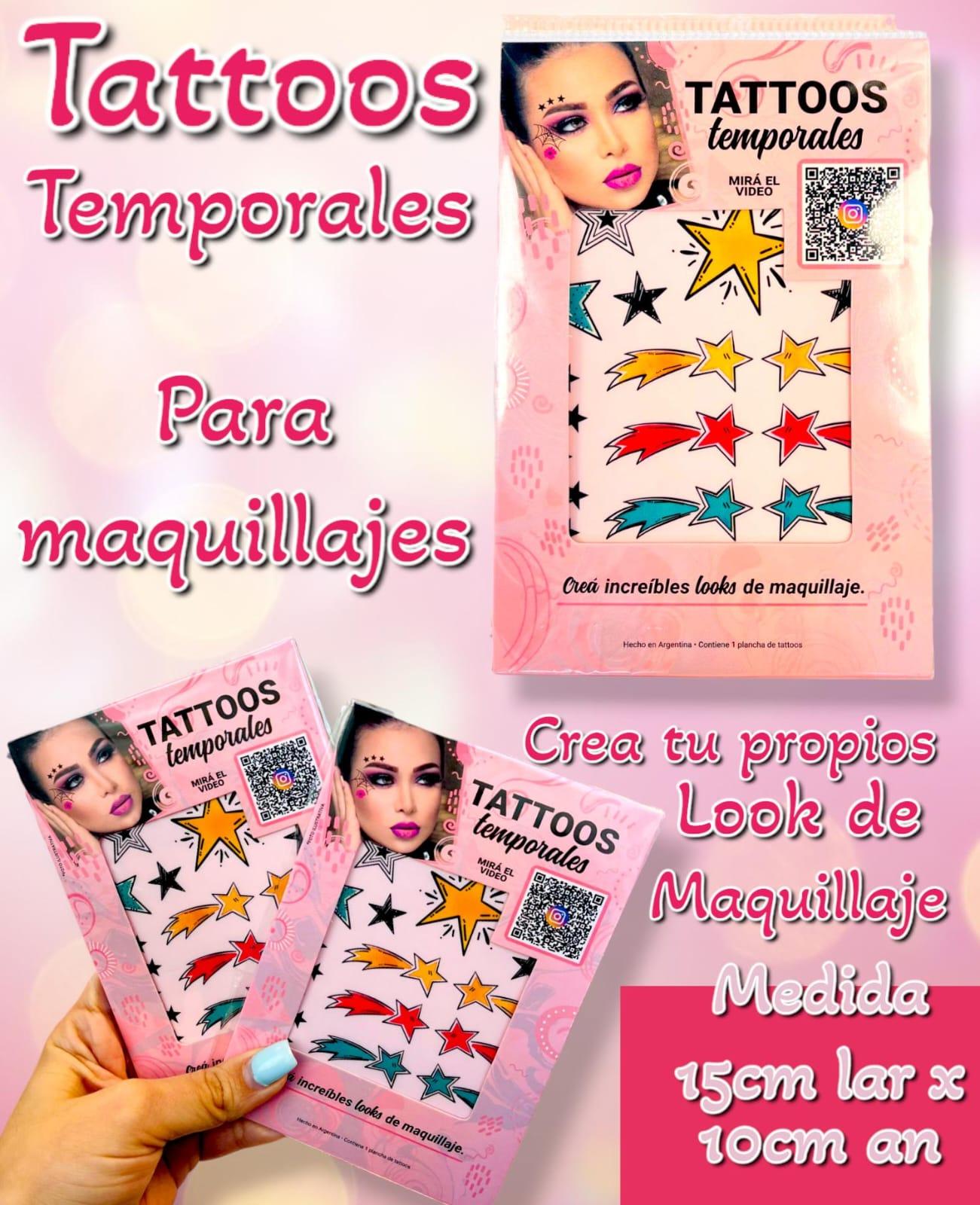 Tattos Temporales Para Maquillajes 