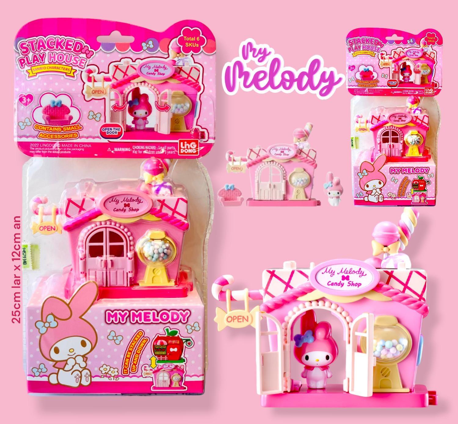 My Melody Playset  Streetscape Tienda de Helados