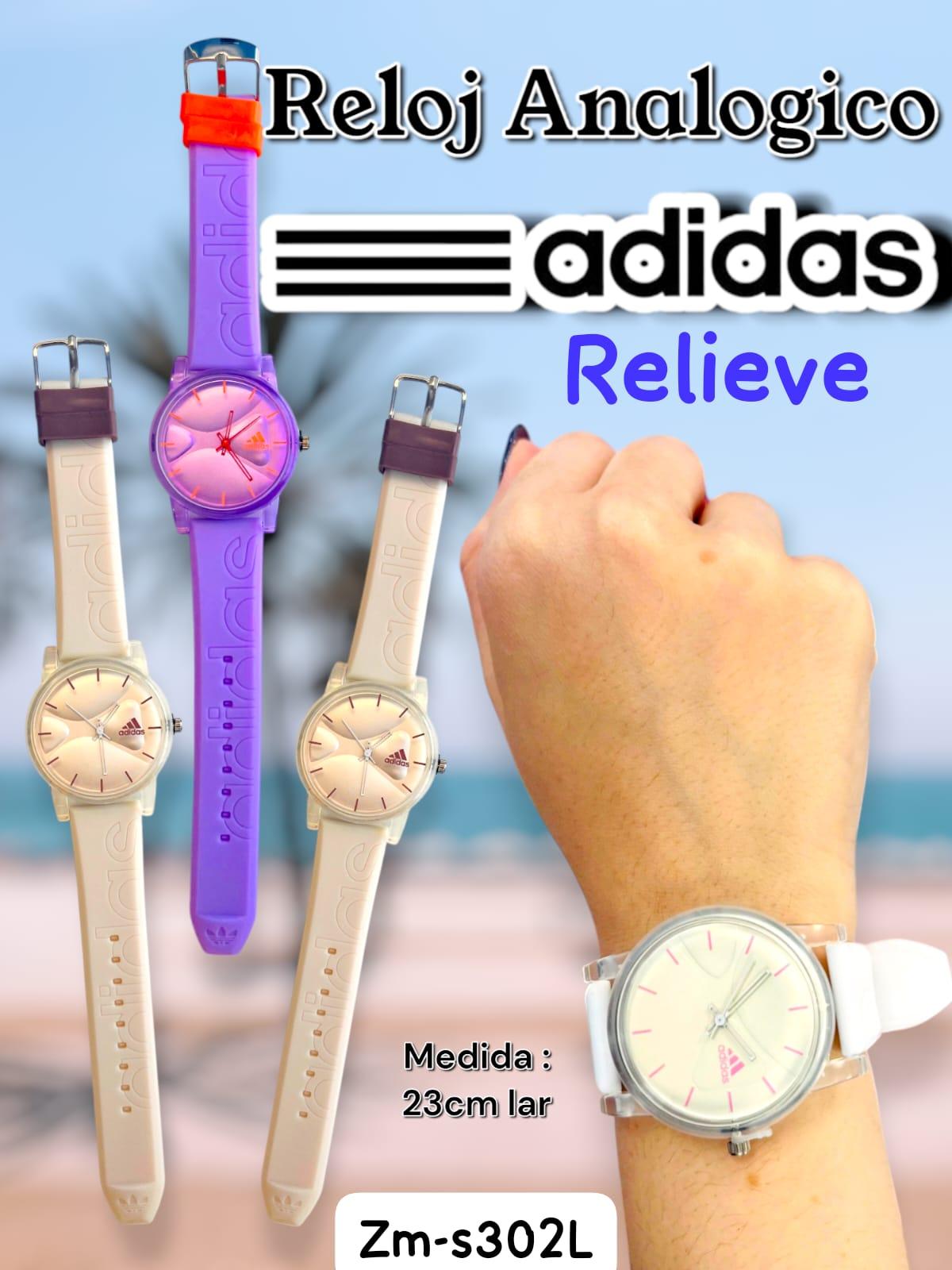 Reloj Analogico ADIDAS Con Relieve 