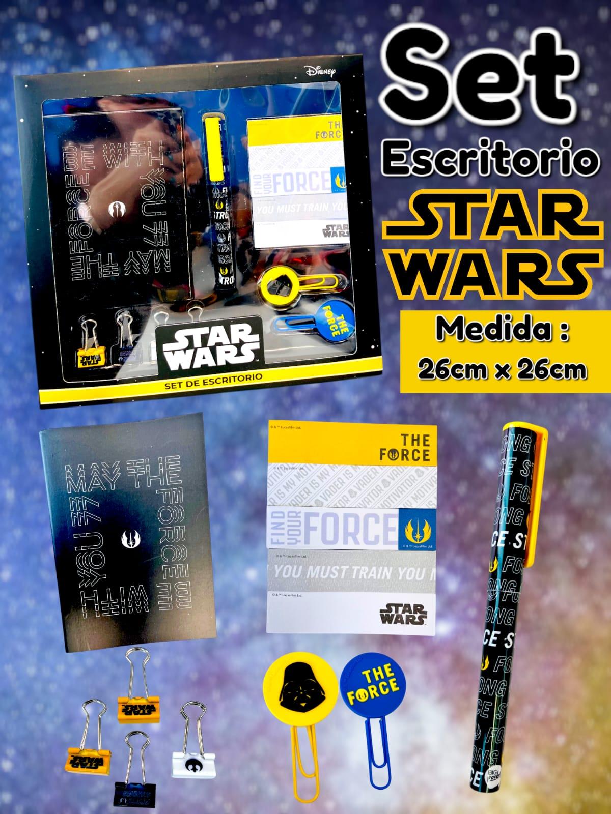 SET DE ESCRITORIO FANTASIA STAR WARS