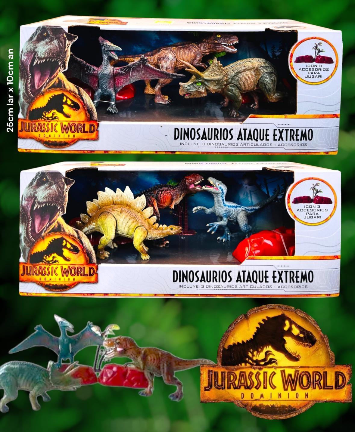 SET DINOSAURIOS ATAQUE EXTREMO