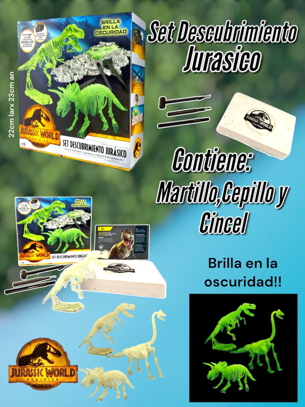 SET DESCUBRIMIENTO JURASICO