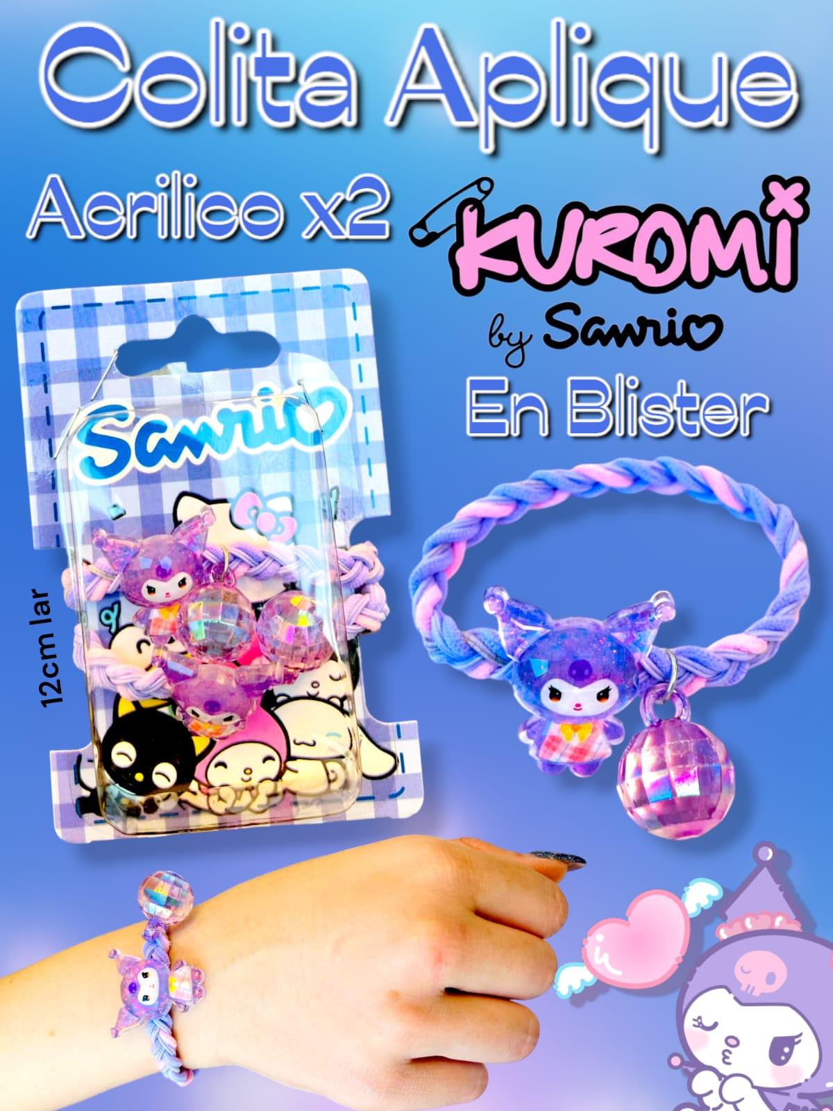 Colita Aplique Acrilico x2 SANRIO
