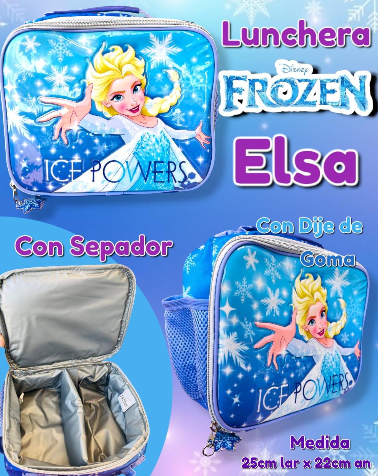 Lunchera Frozen Elsa Ice Powers 