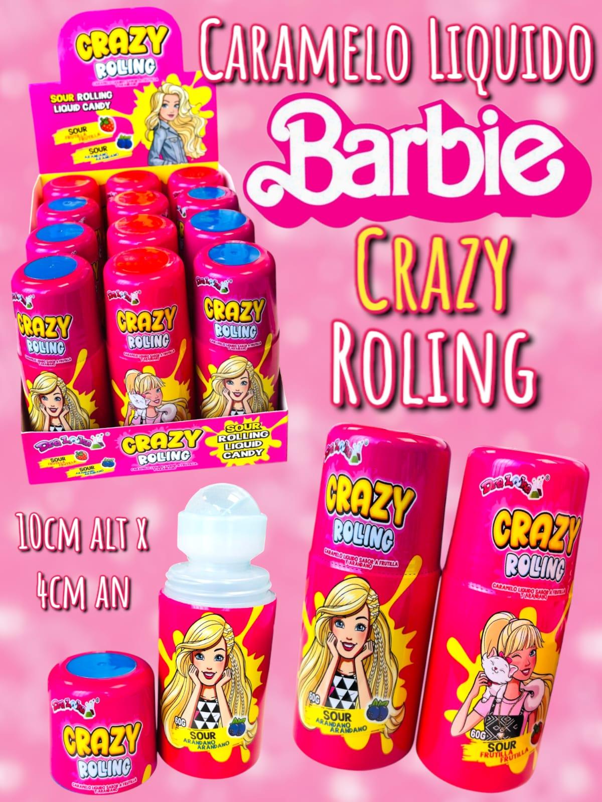 Caramelo Liquido Barbie Crazy Roling