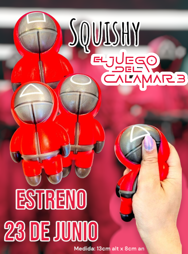 Squishy El Juego del Calamar 3 
