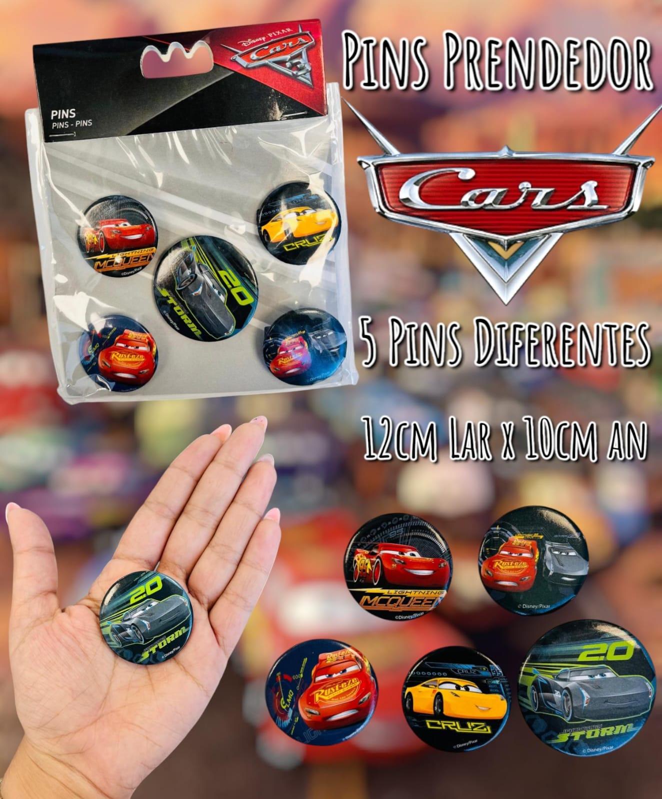 SET DE PINS CARS