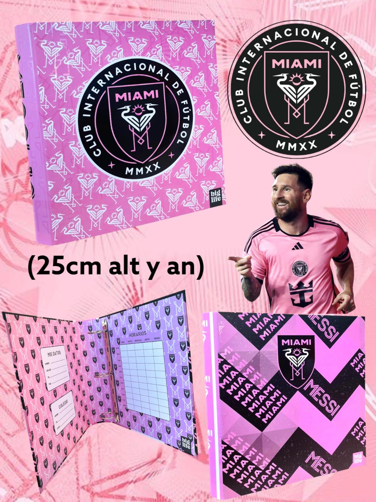 Carpeta Messi Inter Miami Big Life 