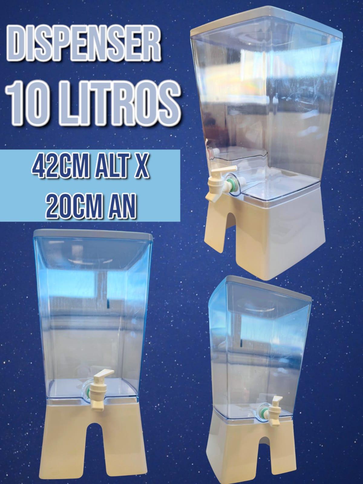 Dispenser de 10 Litros Transparente