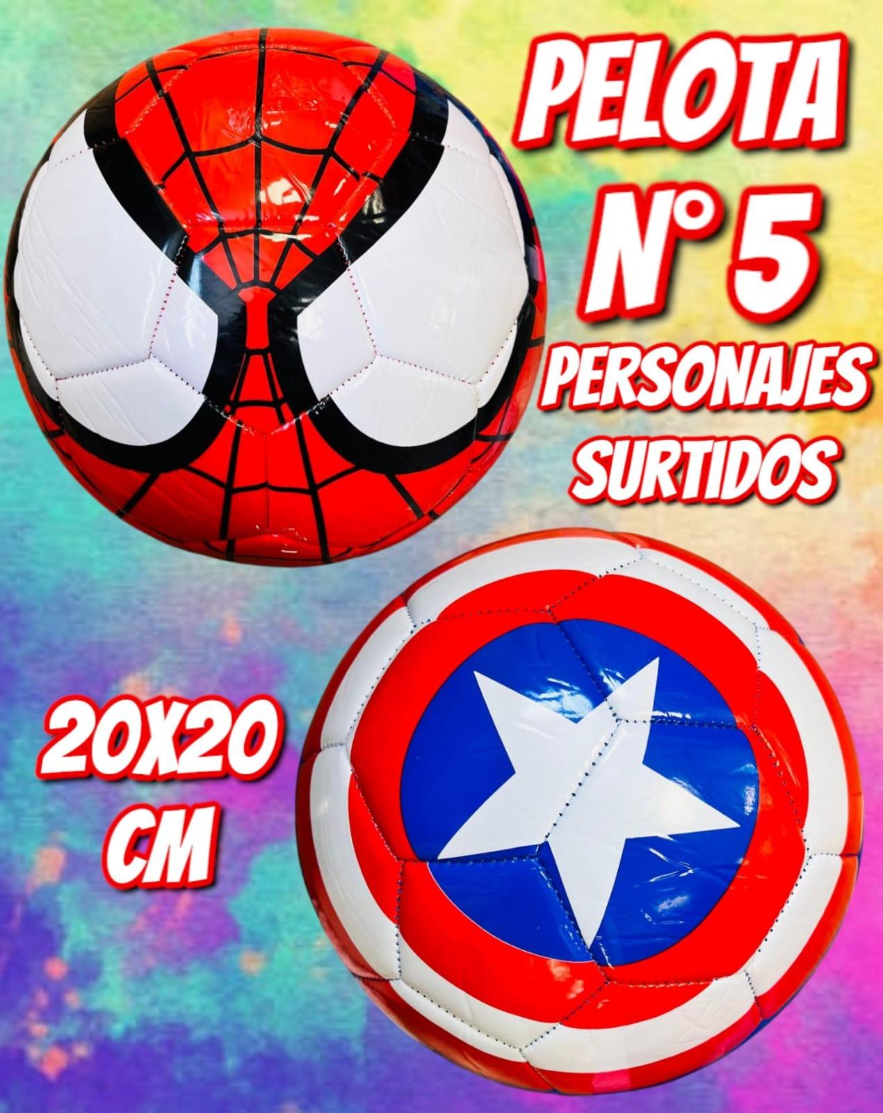 Pelota Numero 5 Personajes Surtidos