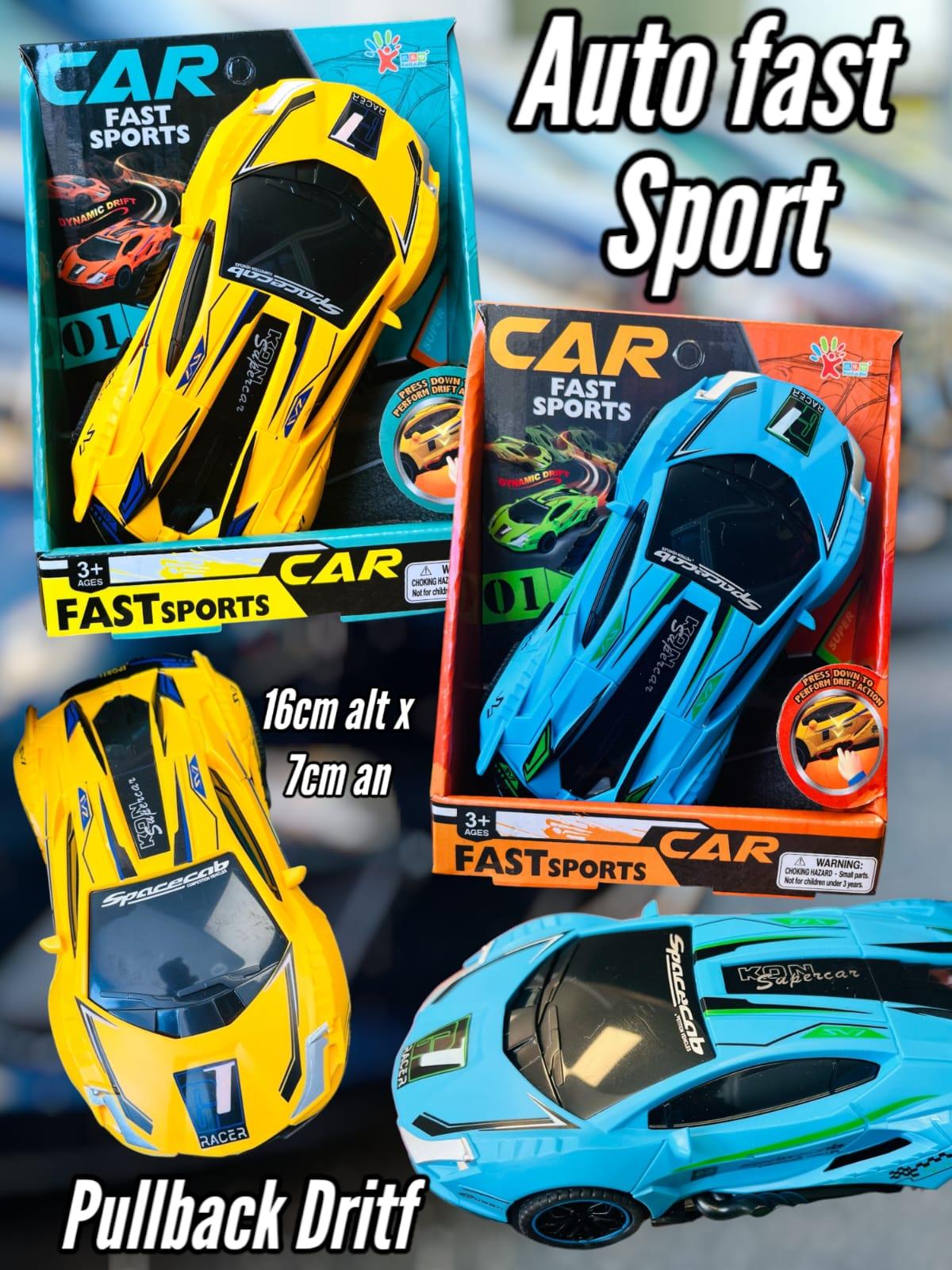 Auto Fast Sport Pullback Drift