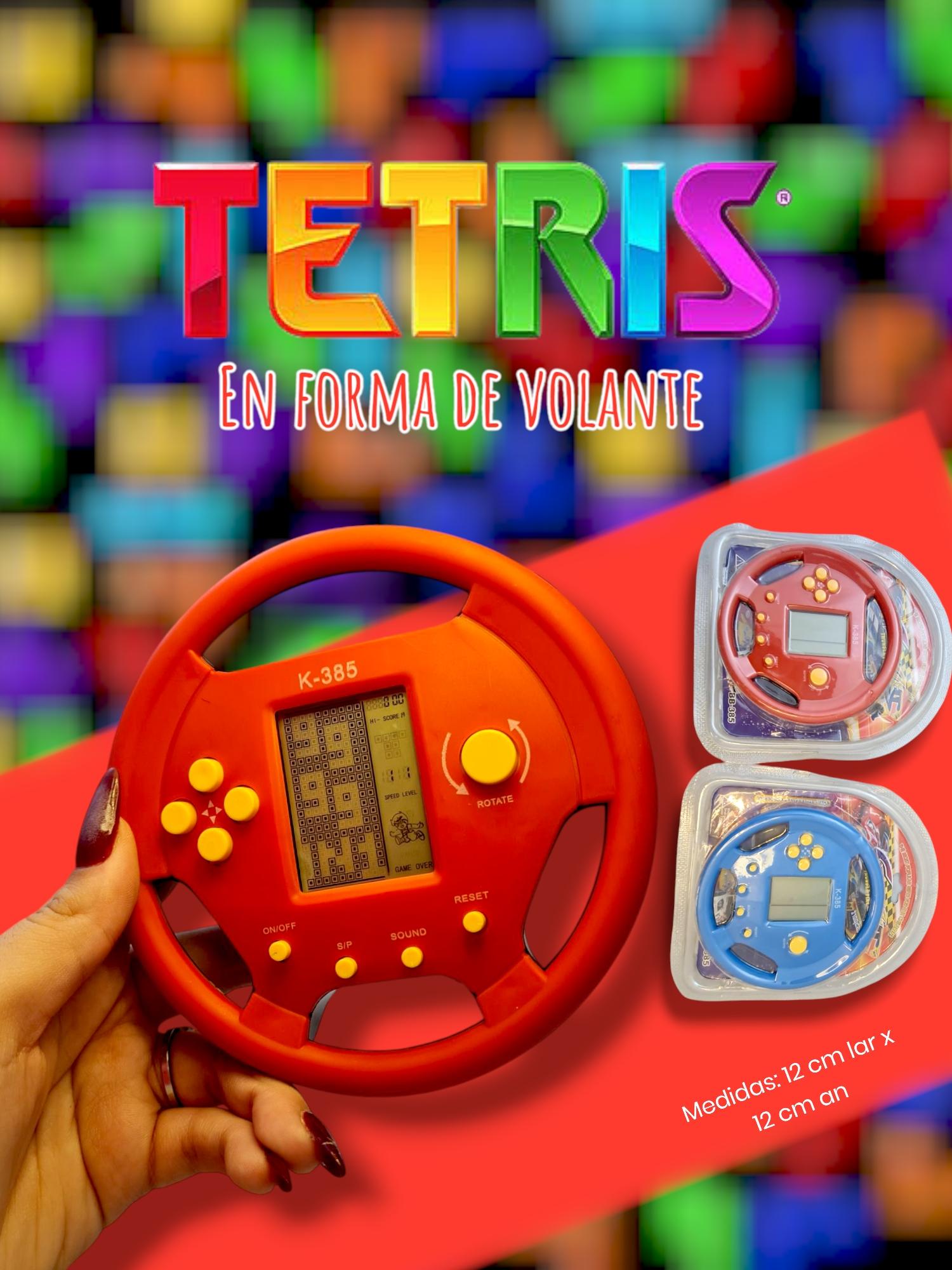 Tetris en forma de volante 