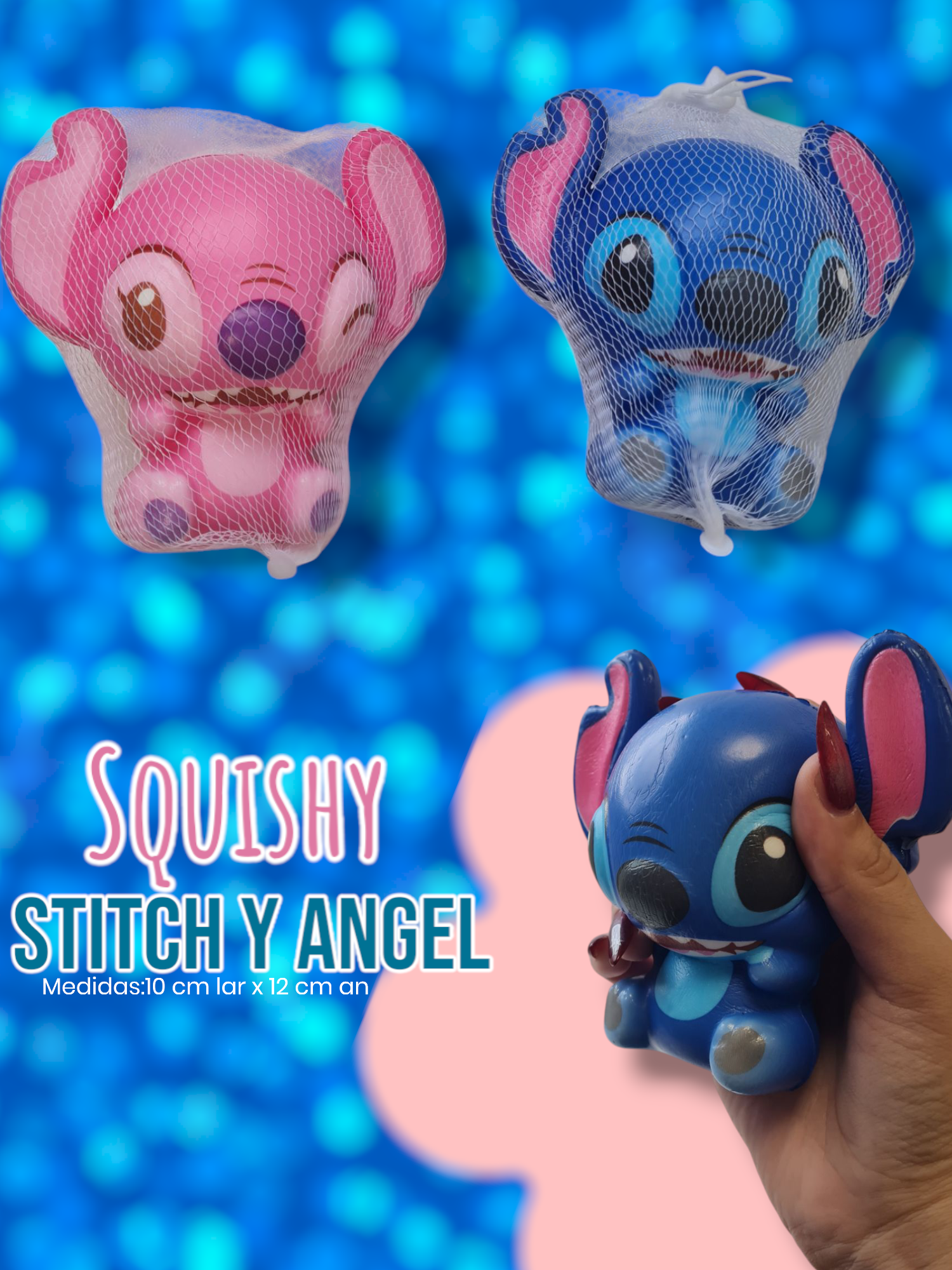 Squishy Stitch y Angel