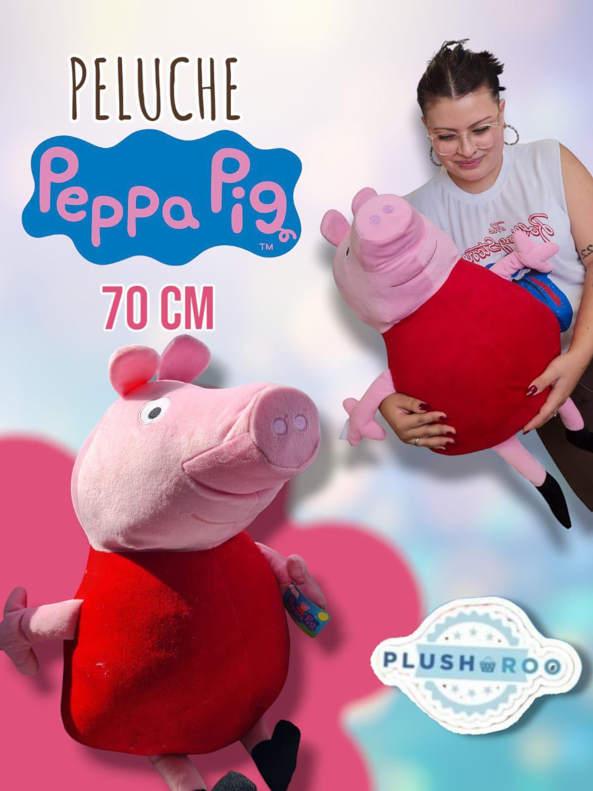 Peluche PLUSHAROO Peppa Pig 70cm