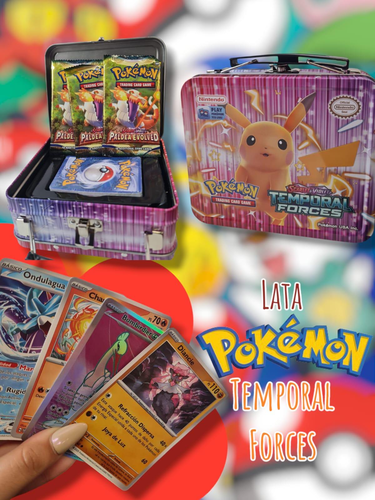 Lata con Manija POKEMON Temporal forces