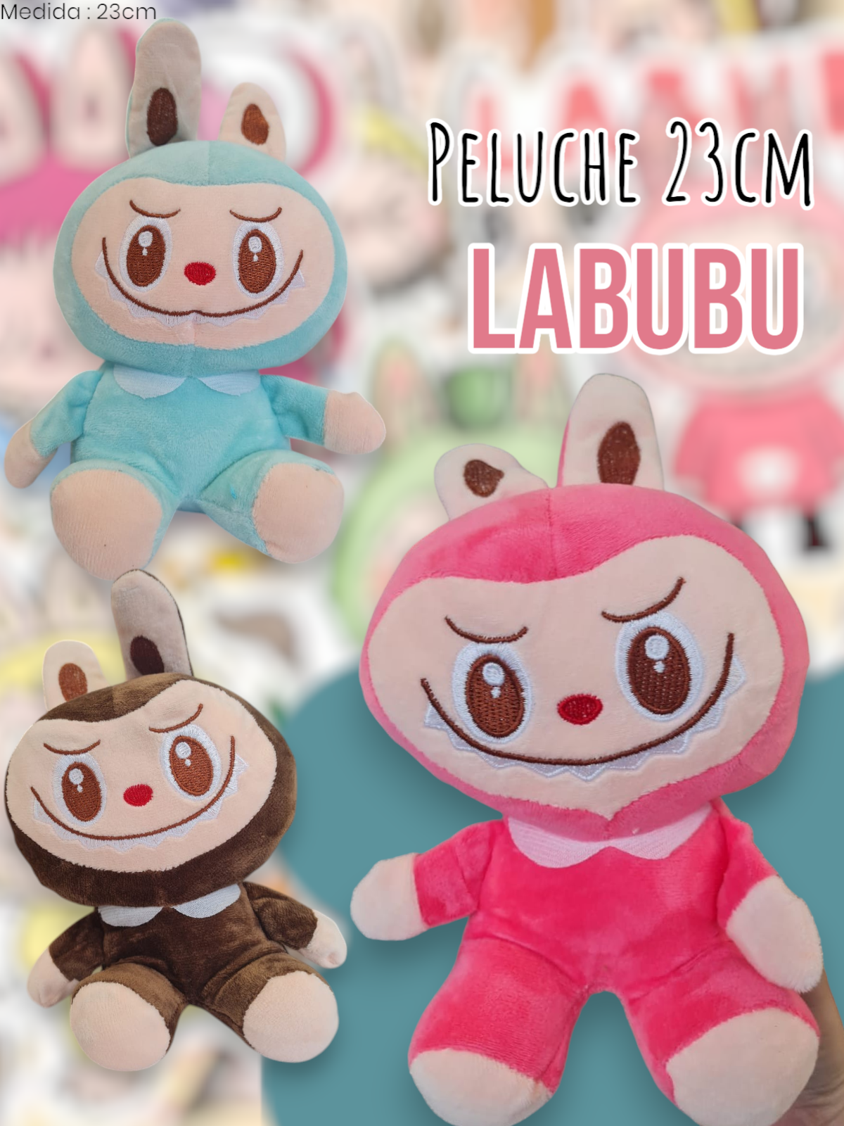 Peluche Labubu 23cm 